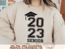 2023 Senior SVG, Graduation SVG, Highschool SVG Product Image 7