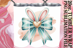 Joyful Colors 20oz tumbler wrap, Easter Bow Product Image 1