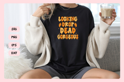 Spooky Bachelorette Party Saying SVG | Drop Dead Gorgeous Product Image 4