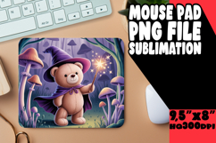 UNIQUE MOUSE PAD GIFT MAGIC, Cute Bear Product Image 1