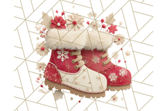 Christmas Clipart, Crafter’s Christmas Paper and Fabric Art Product Image 3