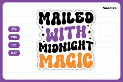 Halloween Small Business Packaging Sticker | Midnight Magic Product Image 3