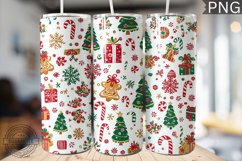 Christmas Tree Tumbler Wrap -High Quality 300 Dpi Product Image 1