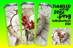 Vibrant Love Creations in 3D Tumbler Product Image 1