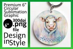 Vibrant Circle PNG Sublimation Design , Animals Product Image 1