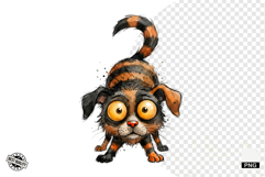 Quirky Zombie Dogs Clipart Product Image 1