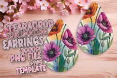 Gorgeous Teardrop Design for Crafting , Flowers Product Image 1