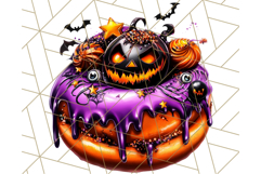 Spooky Café Cuties Halloween PNG Clipart, Holiday Elements Product Image 3