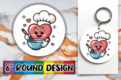 Enchanted Circle Coaster Designs, Valenines Heart Product Image 1