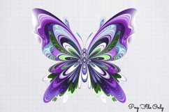 Smoke Butterflies Clipart PNG Product Image 1