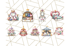 Princess Castle Room PNG Clipart for Royal Interiors &amp; Scene Product Image 7