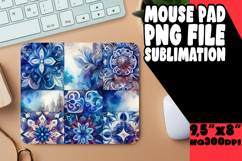 Radiant Desk Pad Ideas for Gifts, Watercolor Patter Product Image 1