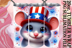 PRESENT OF SERENITY 20oz TUMBLER WRAP, USA Animals Product Image 1