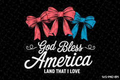 God Bless America Svg | Quotes Svg | Svg Cut Files Product Image 1