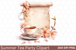 Summer Tea Party Clipart Product Image 1