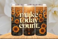 Positive Affirmations 20oz Tumbler wrap Inspirational Quotes Product Image 1