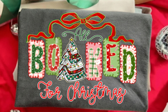 All Booked for Christmas Png, Christmas Books Png Product Image 2