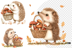 Autumn Forest Clipart Product Image 1