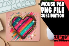 UNIQUE mouse pad Gift Magic, Heart Product Image 1