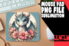 BRIGHT desk MAT Sublimation Magic, Dragon Product Image 1