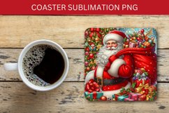 square coaster - santa claus Product Image 1