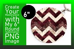 Shiny Glitter Stripe Pattern Round Design Product Image 1