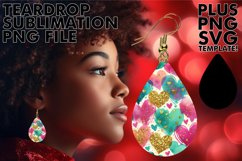 Whimsical Teardrop Earrings Ideas, Heart Product Image 1