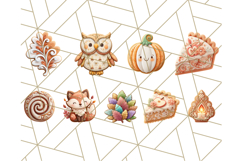 Fall Gingerbread Cookie PNG Clipart, Autumn Cookies Clip Art Product Image 7