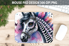 Horse Mouse pad Sublimation - Halloween Animal PNG Design Product Image 1