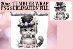 Whisker Wonderland: Tumbler Wrap Cat Lover Product Image 1