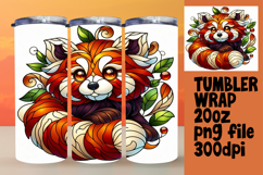 RICH 20oz Tumbler Template for DIY Projects , Animals Product Image 1
