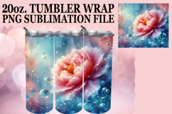 GIFT OF CHEER 20oz TUMBLER WRAP, 3D Flower Product Image 1