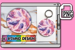 Floral Fantasia: Round Abstract Circles Product Image 1