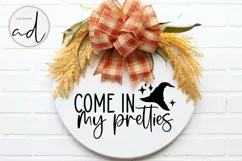 Come in my Pretties | Halloween Sign svg | DXF EPS PNG SVG Product Image 3