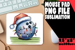 Joyful Mouse Mat Design Sublimation, Holiday Product Image 1