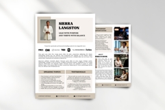 Editable Speaker Sheet Template for Canva, Keynote Speaker Product Image 2