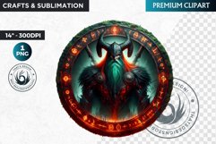 Viking God and Goddess Clipart,Norse mythology,celtic PNG Product Image 1