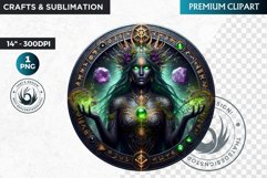 Viking God and Goddess Clipart,Norse mythology,celtic PNG Product Image 1