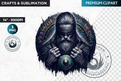 Viking God and Goddess Clipart,Norse mythology,celtic PNG Product Image 1