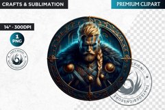 Viking God and Goddess Clipart,Norse mythology,celtic PNG Product Image 1