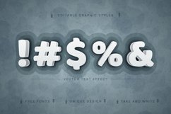 White Stone - Editable Text Effect, Font Style Product Image 6