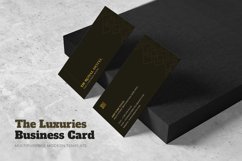 The Luxuries Hotel Business Card Product Image 1