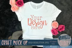 Pretty womens shirt Craft mock up | High Resolution JPEG Product Image 3