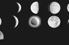 100 STARS, MOON TRANSPARENT PNG FILES, PHOTOSHOP OVERLAYS Product Image 9