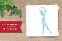 ballerina - single vector artwork Product Image 1