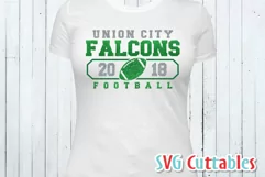 Football SVG | Football Template 009 | Shirt Design Product Image 2