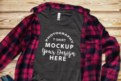 Bella Canvas 3001 Mock-up Bundle Buffalo Plaid style Product Image 6