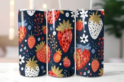 20oz Skinny Tumbler Wrap Sublimation Product Image 1