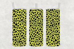 Pear Leopard Pattern Tumbler Sublimation Product Image 1