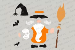 Halloween gnome svg cut file. Gnome png. Product Image 4